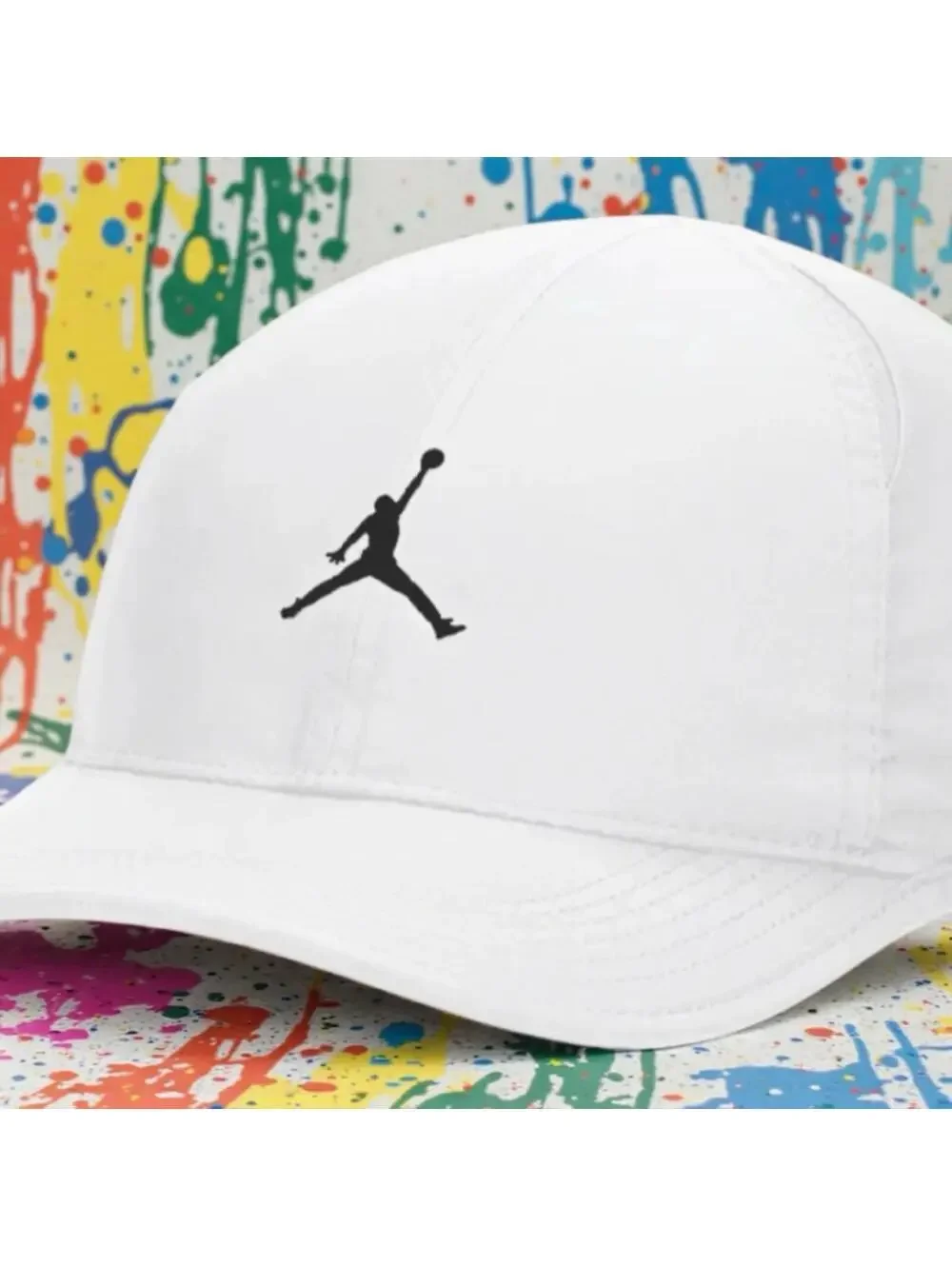 Men's Nike Air Jordan Dri-FIT Club Unstructured Curved Bill Cap White FN4675 M/L